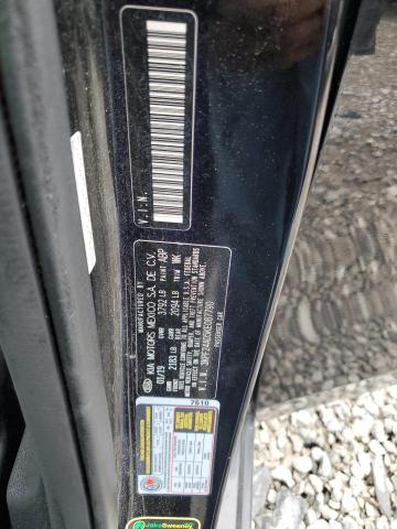 3KPF24AD5KE087790 - 2019 KIA FORTE FE BLACK photo 12