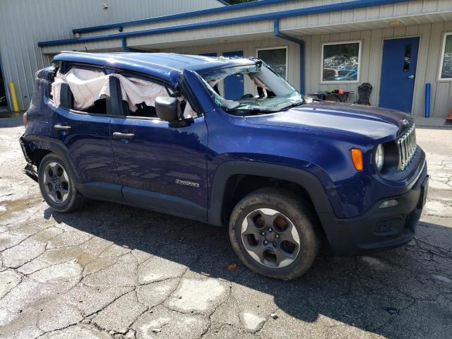 ZACCJBAB7HPF99913 - 2017 JEEP RENEGADE SPORT BLUE photo 4