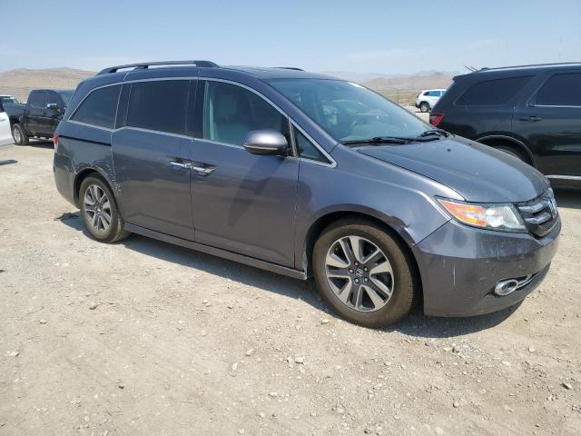 5FNRL5H93FB127169 - 2015 HONDA ODYSSEY TOURING GRAY photo 4