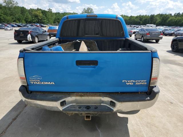 3TMJU62N09M076784 - 2009 TOYOTA TACOMA DOUBLE CAB PRERUNNER BLUE photo 6