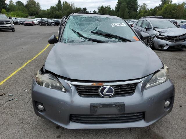 JTHKD5BH3D2144728 - 2013 LEXUS CT 200 GRAY photo 5