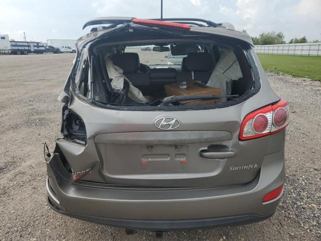 5XYZH4AG3BG043327 - 2011 HYUNDAI SANTA FE SE GRAY photo 6