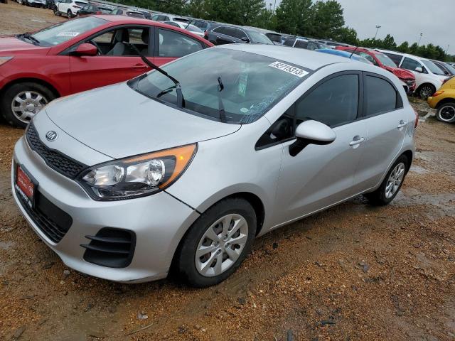 KNADM5A34G6583172 - 2016 KIA RIO LX SILVER photo 1