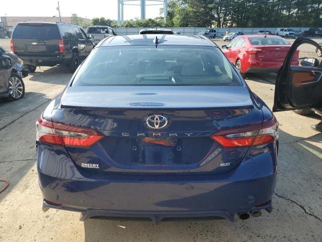 4T1S11AK4PU128347 - 2023 TOYOTA CAMRY SE NIGHT SHADE BLUE photo 6