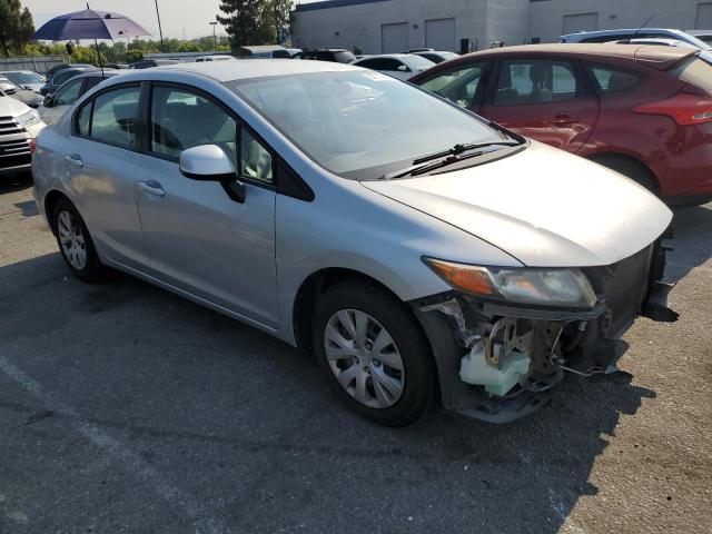 2HGFB2F52CH570571 - 2012 HONDA CIVIC LX SILVER photo 4