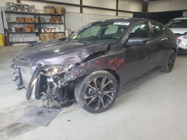 2HGFC2F89MH507461 - 2021 HONDA CIVIC SPORT GRAY photo 1