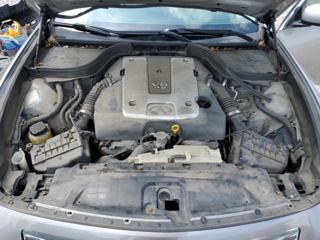 JNKBV61F77M818830 - 2007 INFINITI G35 GRAY photo 11