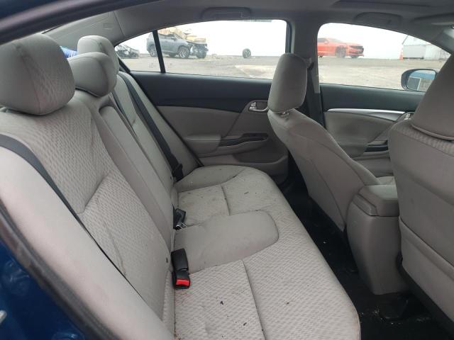 19XFB2F86EE084420 - 2014 HONDA CIVIC EX BLUE photo 10