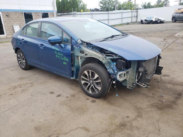 19XFB2F86EE084420 - 2014 HONDA CIVIC EX BLUE photo 4