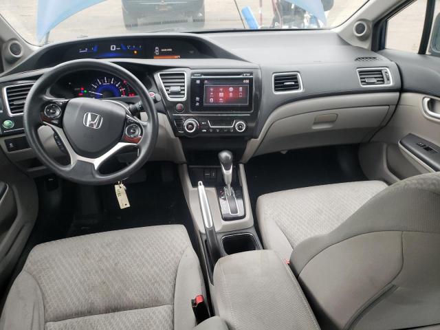 19XFB2F86EE084420 - 2014 HONDA CIVIC EX BLUE photo 8