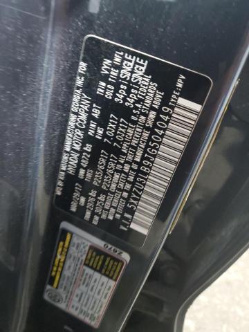 5XYZU3LB9JG504049 - 2018 HYUNDAI SANTA FE S GRAY photo 13