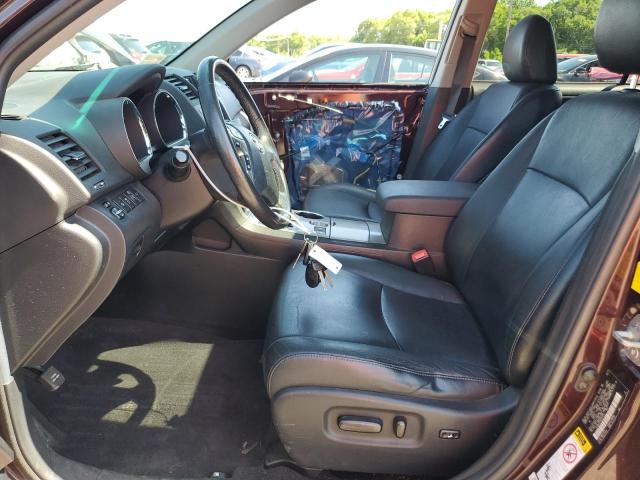 5TDBK3EH4BS073035 - 2011 TOYOTA HIGHLANDER BASE Каштановый фото 7