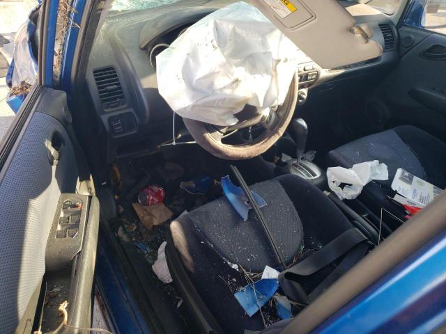 JHMGD38687S001553 - 2007 HONDA FIT S BLUE photo 8