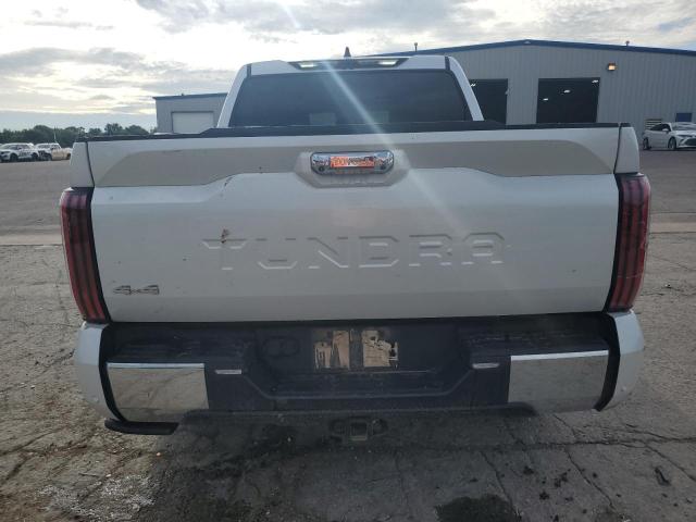 5TFMC5DB0RX050788 - 2024 TOYOTA TUNDRA CREWMAX PLATINUM Білий фото 6