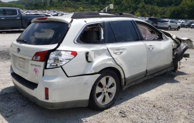 4S4BRCKC4B3352289 - 2011 SUBARU OUTBACK 2.5I LIMITED WHITE photo 3