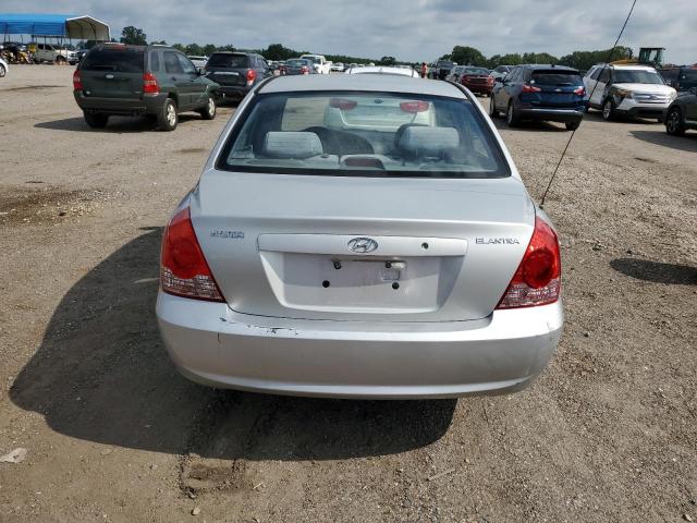 KMHDN46D36U377231 - 2006 HYUNDAI ELANTRA GLS SILVER photo 6