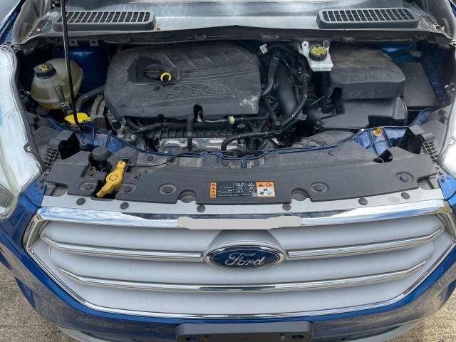 1FMCU0GD3JUA73606 - 2018 FORD ESCAPE SE BLUE photo 7