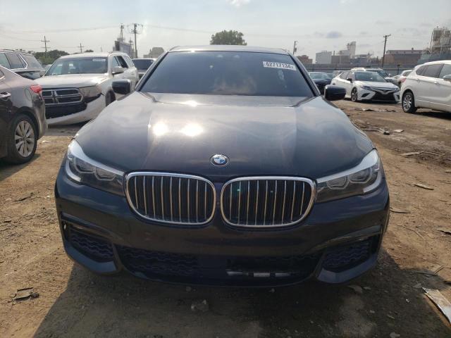 WBA7E4C51JGV23743 - 2018 BMW 740 XI BLACK photo 5