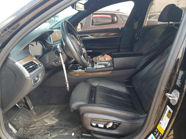 WBA7E4C51JGV23743 - 2018 BMW 740 XI BLACK photo 7