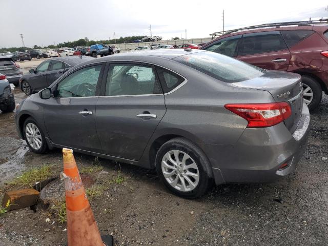 3N1AB7AP3KL607568 - 2019 NISSAN SENTRA S GRAY photo 2