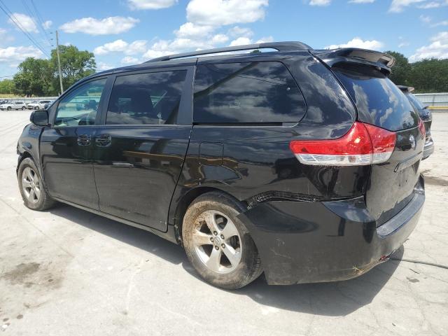 5TDKK3DC4ES483344 - 2014 TOYOTA SIENNA LE BLACK photo 2