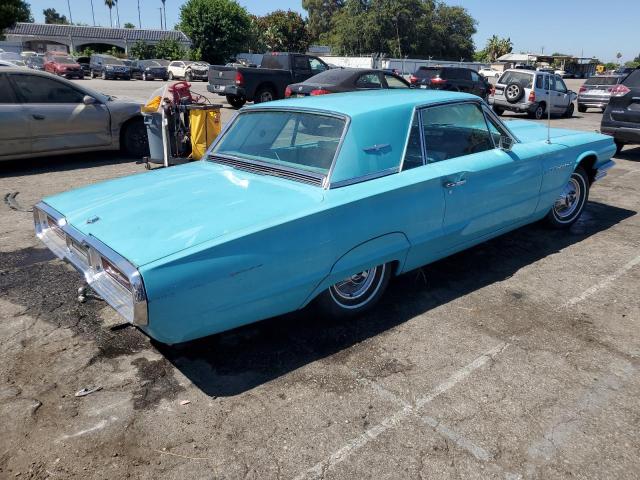 4Y83Z156445 - 1964 FORD THUNDERBIR TEAL photo 3