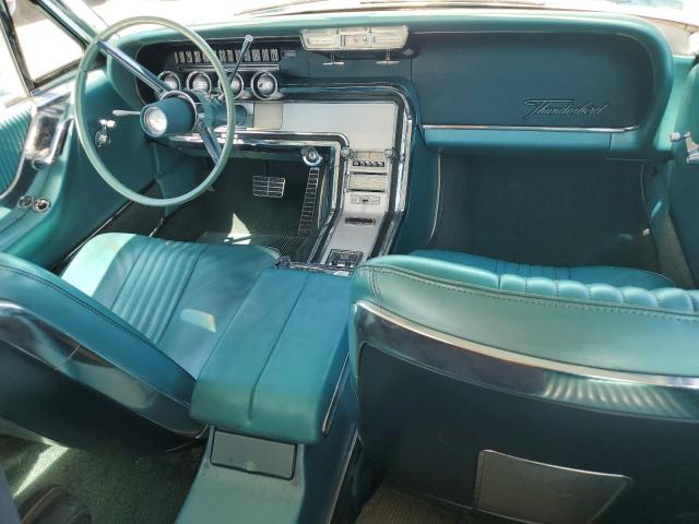 4Y83Z156445 - 1964 FORD THUNDERBIR TEAL photo 8