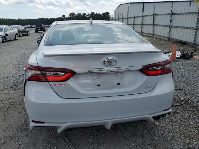 4T1T11AK9RU217354 - 2024 TOYOTA CAMRY SE NIGHT SHADE WHITE photo 6