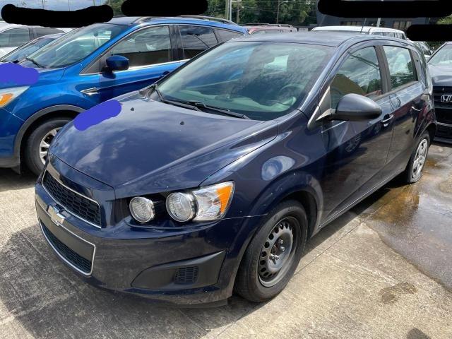 1G1JA6SH1F4168473 - 2015 CHEVROLET SONIC LS BLUE photo 2