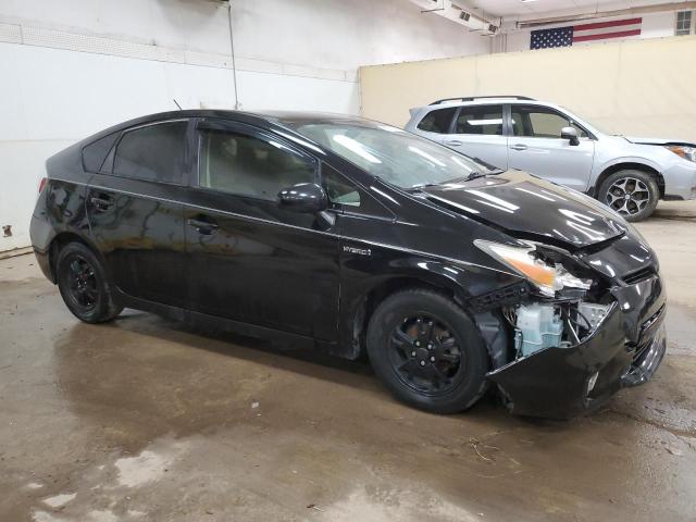 JTDKN3DU8D1702480 - 2013 TOYOTA PRIUS 黑色 照片 4