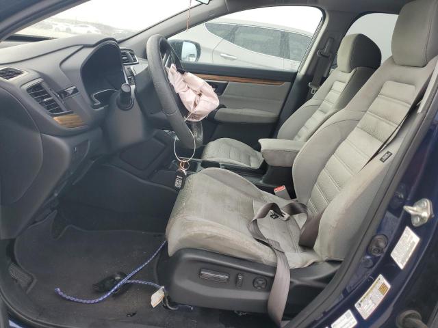 7FARW1H54JE045834 - 2018 HONDA CR-V EX BLUE photo 7