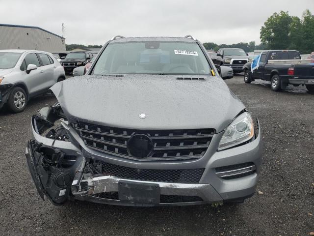 4JGDA5HB2EA382398 - 2014 MERCEDES-BENZ ML 350 4MATIC GRAY photo 5