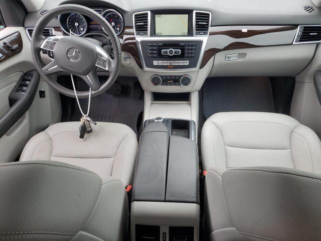 4JGDA5HB2EA382398 - 2014 MERCEDES-BENZ ML 350 4MATIC GRAY photo 8