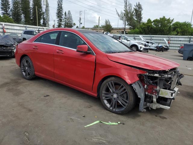WDDSJ4EB5FN212062 - 2015 MERCEDES-BENZ CLA 250 红色 照片 4
