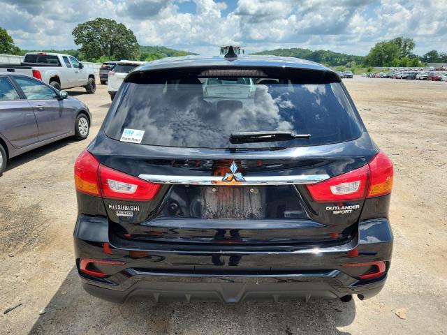 JA4AP3AU8JU016387 - 2018 MITSUBISHI OUTLANDER ES Սև լուսանկար 6