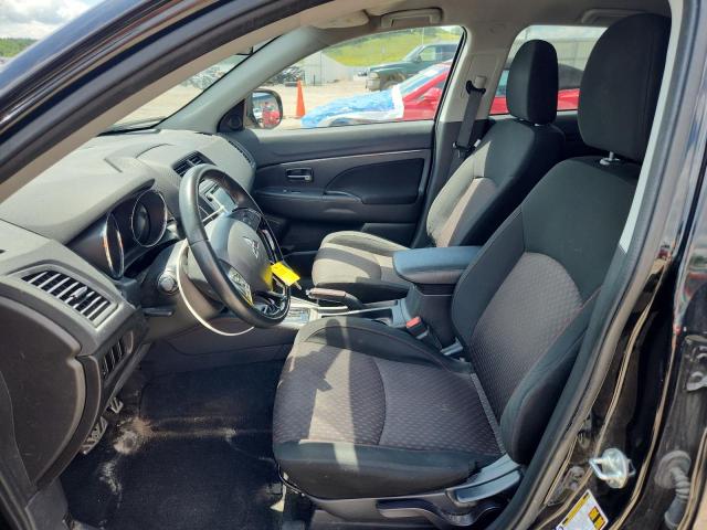 JA4AP3AU8JU016387 - 2018 MITSUBISHI OUTLANDER ES Սև լուսանկար 7