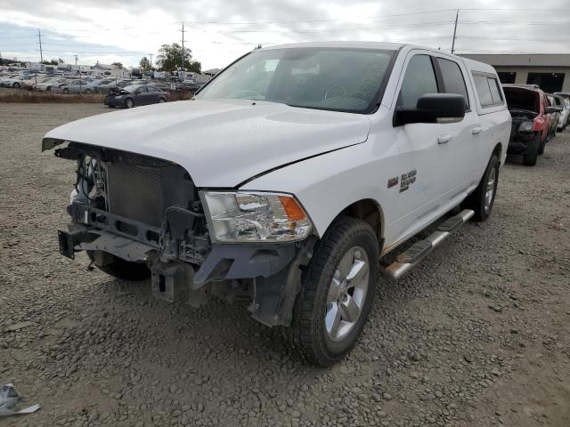 1C6RR7TT2KS621041 - 2019 RAM 1500 CLASS SLT WHITE photo 2