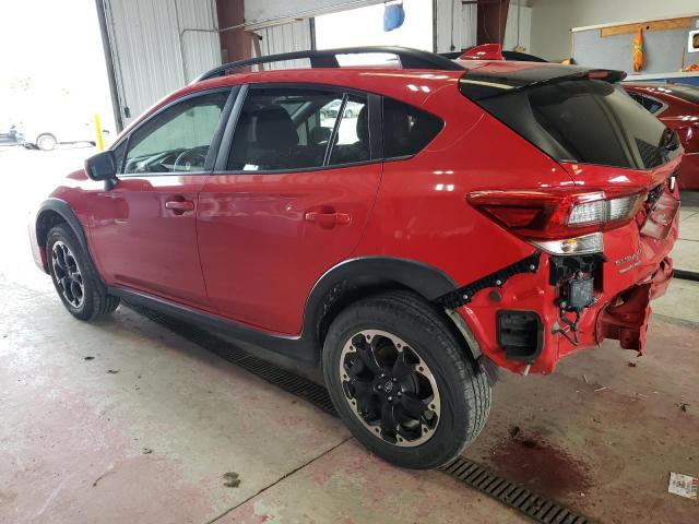 JF2GTAEC2M8298591 - 2021 SUBARU CROSSTREK PREMIUM RED photo 2