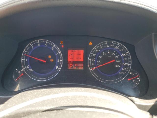 JNKAJ09F69M950795 - 2009 INFINITI EX35 BASE Մոխրագույն լուսանկար 9