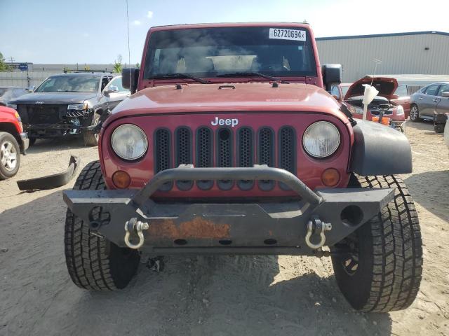 1J4HA3H12BL545434 - 2011 JEEP WRANGLER U SPORT MAROON photo 5