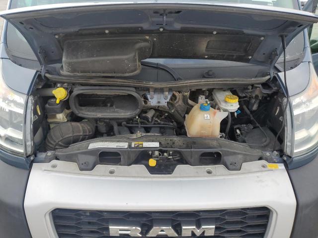 3C6MRVJG1ME571887 - 2021 RAM PROMASTER 3500 HIGH ლურჯი ფოტო 11