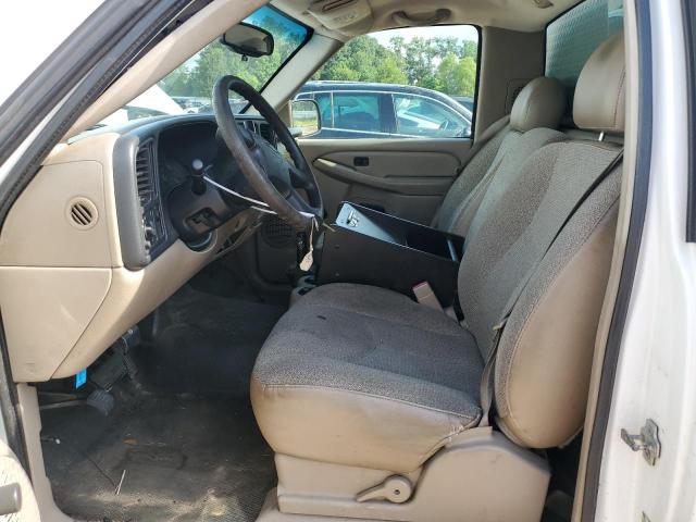 1GCEC14X25Z289783 - 2005 CHEVROLET SILVERADO C1500 თეთრი ფოტო 7