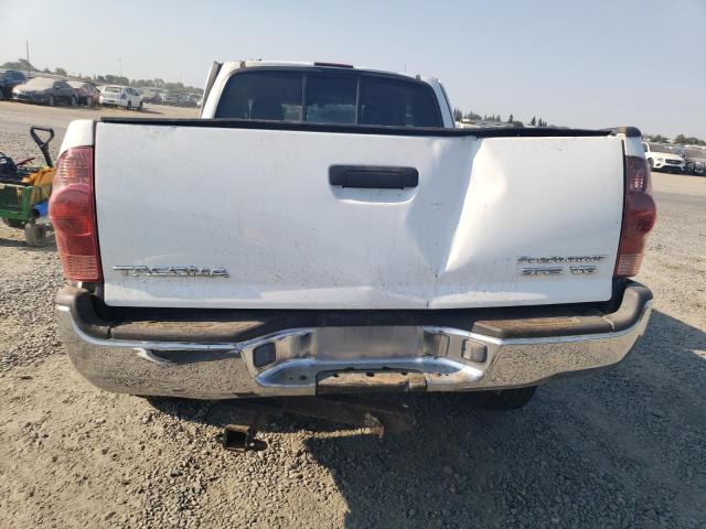 5TETU62N15Z071552 - 2005 TOYOTA TACOMA PRERUNNER ACCESS CAB WHITE photo 6