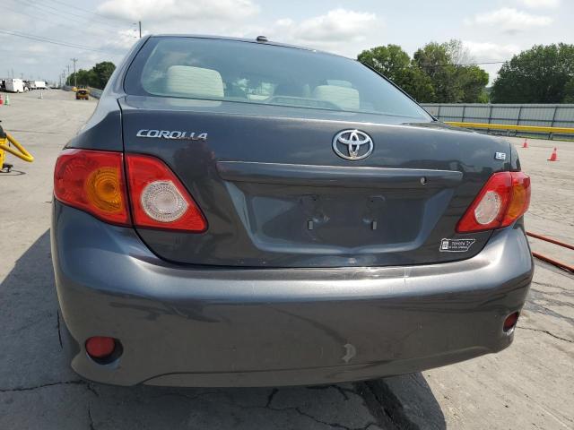 2T1BU40E29C143826 - 2009 TOYOTA COROLLA BASE GRAY photo 6