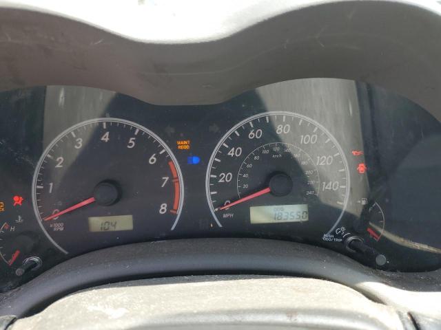 2T1BU40E29C143826 - 2009 TOYOTA COROLLA BASE GRAY photo 9