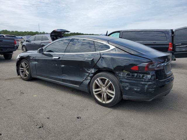 5YJSA1E13FF111052 - 2015 TESLA MODEL S BLACK photo 2