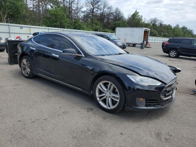 5YJSA1E13FF111052 - 2015 TESLA MODEL S BLACK photo 4