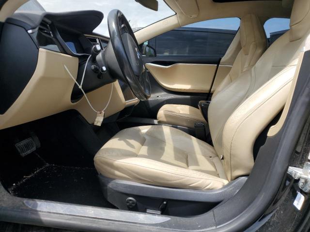 5YJSA1E13FF111052 - 2015 TESLA MODEL S BLACK photo 7