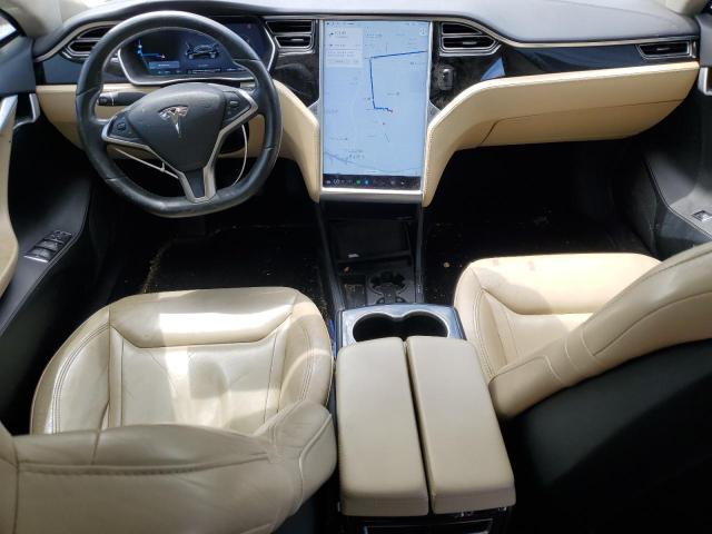 5YJSA1E13FF111052 - 2015 TESLA MODEL S BLACK photo 8