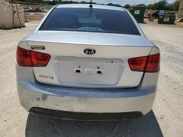 KNAFT4A22C5468339 - 2012 KIA FORTE LX SILVER photo 6